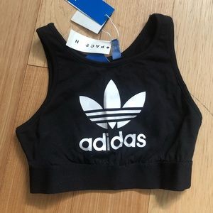 Adidas Trefoil Crop Top